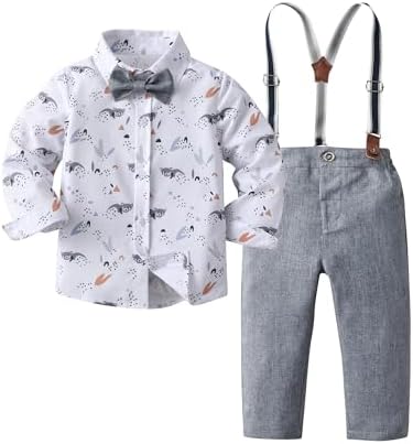 Boarnseorl Boys Outfit Set for 3-7 Years