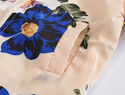 Cute Floral Hoodie Jacket for Girls - Winter Essentials