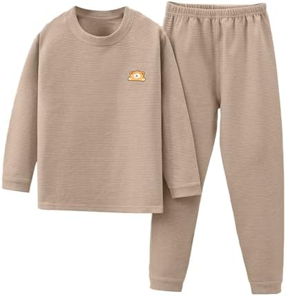 Perfect Winter Pants for Kids - 2 Piece Striped Match Set