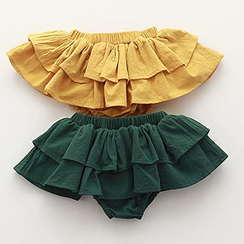 EISHOW Baby Girls Cotton Ruffle Shorts Bloomers