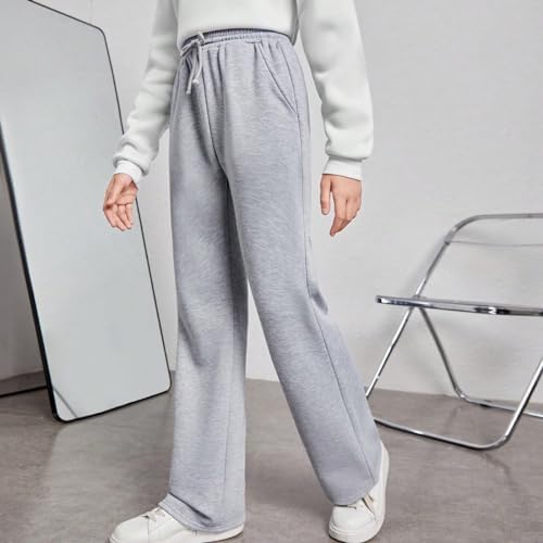 SweatyRocks Girls Drawstring Waist Pants HighWaisted Dance Workout Running Enjoyment