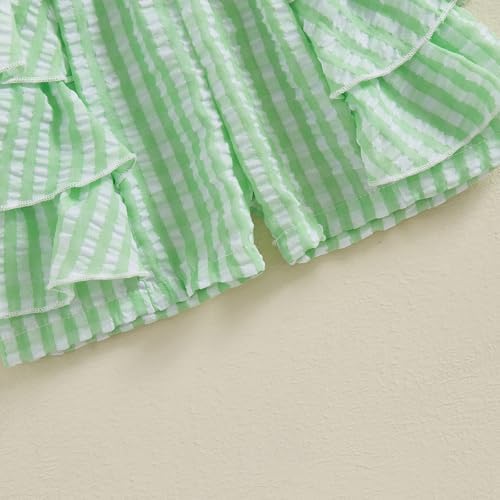 Adorable Pink Ruffled Shorts for Baby Girls