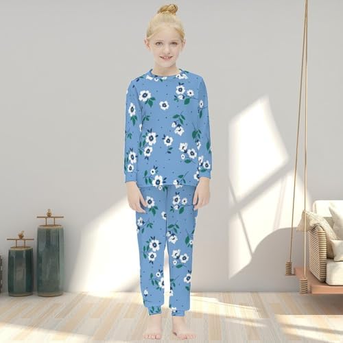 Soft Comfortable Watercolor Floral Pajama Set