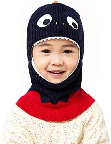 Newfancy Dinosaur Winter Knit Hat for Kids Soft and Cozy
