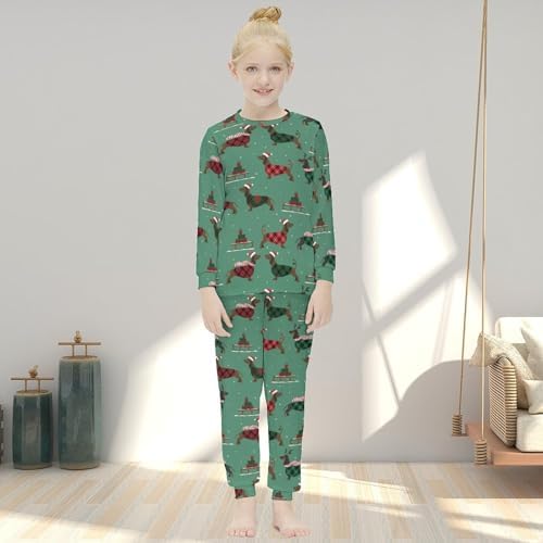 Meiko Girls Christmas Baseball Pup Set