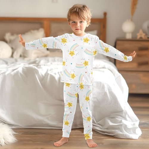 WIFIU Pajama Sets - Lightweight Cotton Sleepwear for Kids
