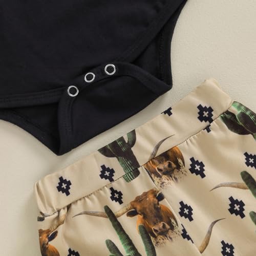 SAYOO Baby Boy Cowboy Outfit Newborn