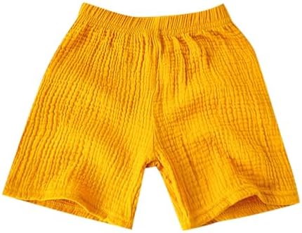 Baby Boys Cotton Linen Shorts - Summer Half Pants