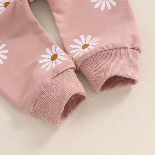 Mubineo Baby Girl Ruffle Sweater Pocket Pants Set