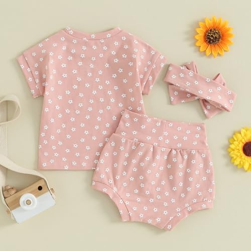 Eventos Child Girls Casual Summer T-Shirt Set
