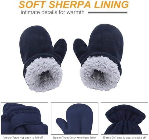 Uttyll Toddler Winter Mittens
