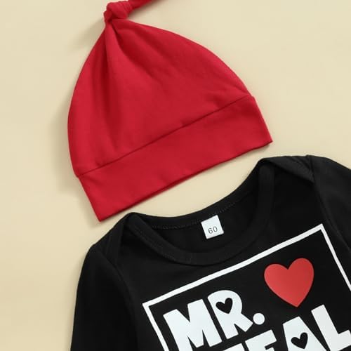 My First Valentines Day Baby Boy Outfit