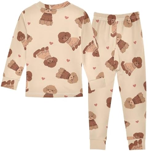 Soft Cotton Pajamas for Kids 18M-8Y Migration-Ready Sleepwear