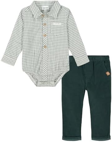 Calvin Klein Baby Boys 2pc Woven Pants Set