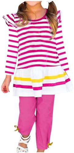 Matching Daisy Floral Sets for Girls Winter Fall