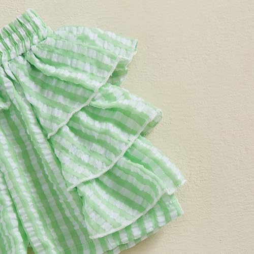 Adorable Pink Ruffled Shorts for Baby Girls