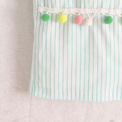 Rainbow Embroidery Kids Outfit 2Pcs - Women and Men