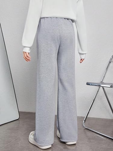 SweatyRocks Girls Drawstring Waist Pants HighWaisted Dance Workout Running Enjoyment