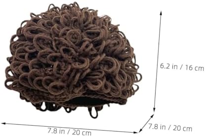 Cute Knitted Wig Hat for Boys and Girls