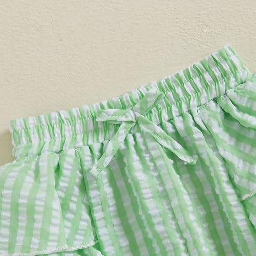 Adorable Pink Ruffled Shorts for Baby Girls