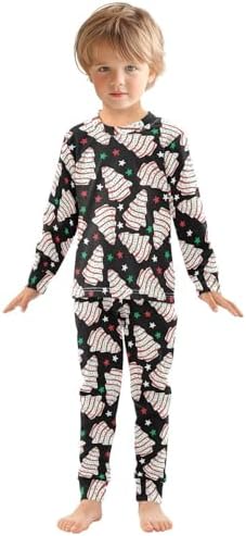 WIFIU Ultra-Soft Pajama Set for Kids 18M-8Y