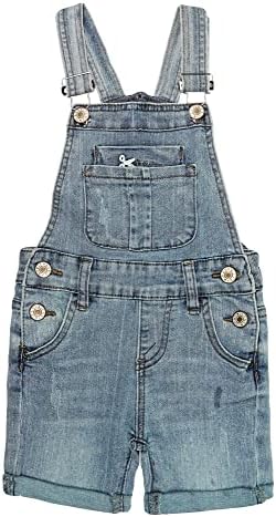 KIDSCOOL SPACE Fun and Fashionable Denim Shorts for Girls
