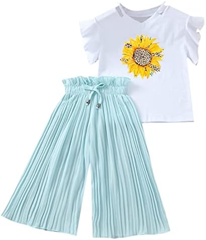 Summer Kids Clothing Outfit for Girls and Toddlers