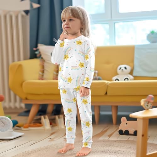 WIFIU Pajama Sets - Lightweight Cotton Sleepwear for Kids