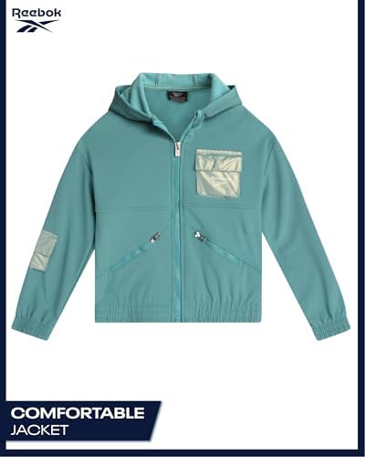 Reebok Baby Girls Set Cozy Fleece Graphic Tee for Little Ones