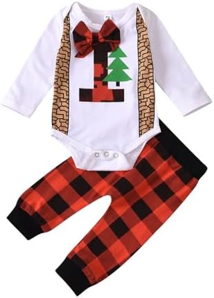 Christmas Plaid Sweaters for Kids