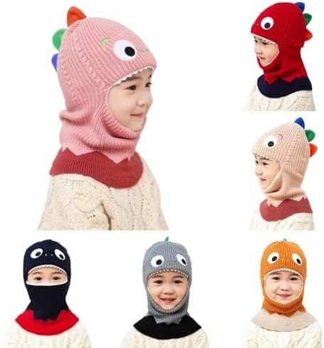 Dinosaur Baby Winter Hat Scarf Set