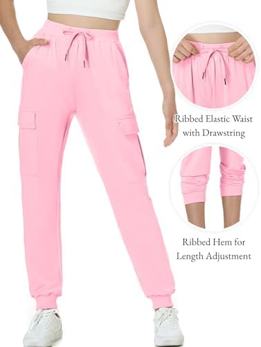 EXARUS Youth Girls Cargo Hiking Pants