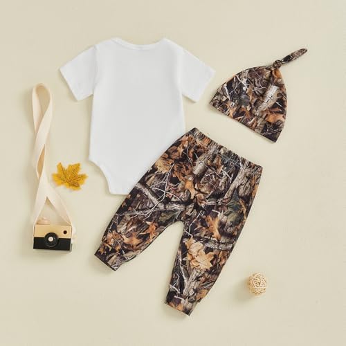 Newborn Hut Kelly Camo Outfit