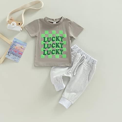 Cute St Patricks Day Baby Boy Outfit
