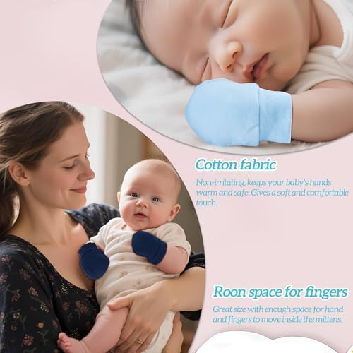 No Scratching Baby Mittens