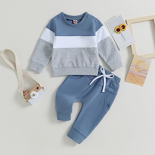 Newborn Baby Boy Two-Piece Set - Long Sleeve