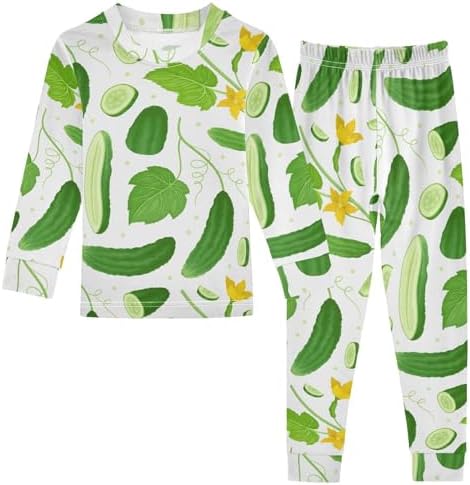WIFIU Soft Cotton Pajama Set for Kids 18M-8Y Sleepwear