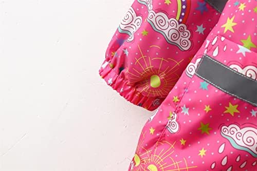 EnJoCho Girls Raindoll Warm Windproof Water-Resistant 8-9 Year Old Winter Coat