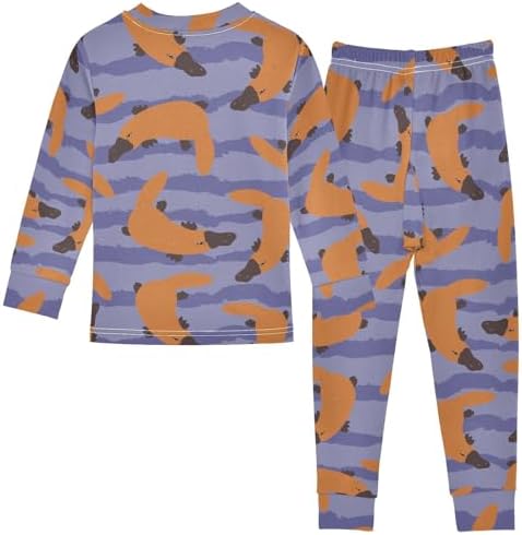 Comfortable Pajamas for Girls Soft Cotton Spandex Pjs Ages 18M-8Y
