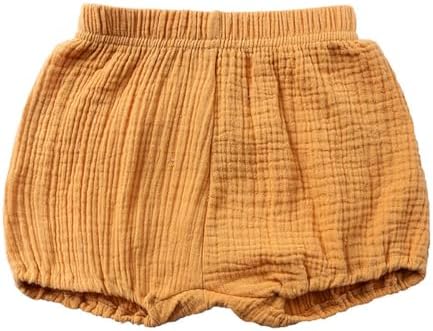 RUKOSU Baby Unisex Cotton Linen Shorts