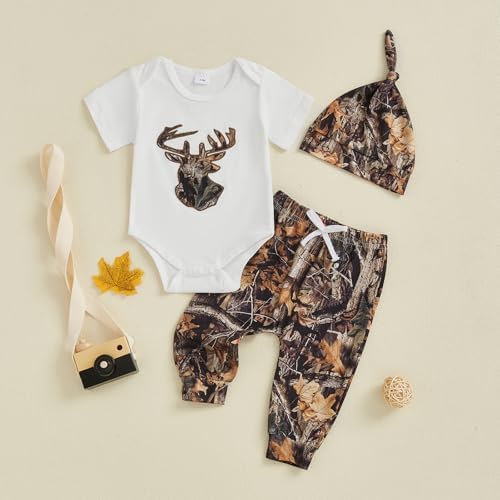 Newborn Hut Kelly Camo Outfit