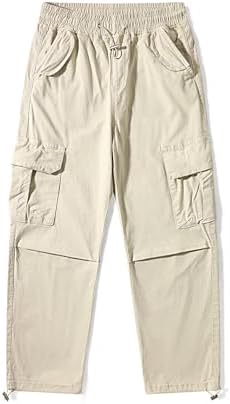 Stylish Cargo Pants for Kids Khaki Wide Leg