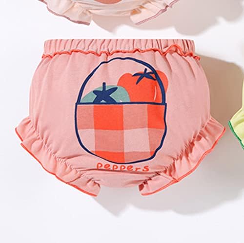 Cute Ruffle Baby Short 4-Pack - Soft Stretchy Absorbent