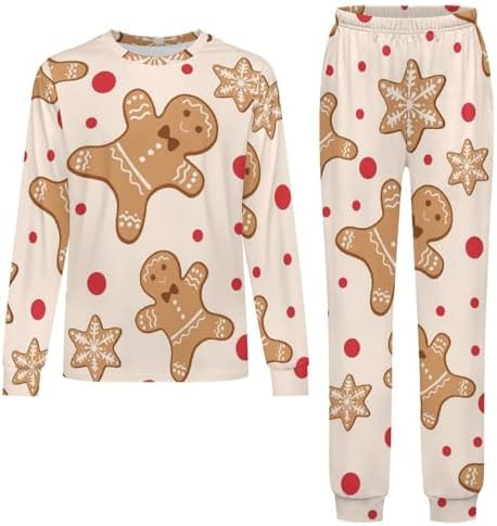 MEIKKO Kids Thermal Underwear Set Sugar Cookies Base Layers Boys Girls