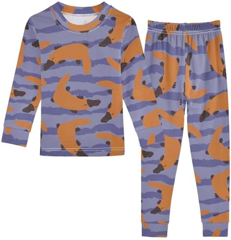 Comfortable Pajamas for Girls Soft Cotton Spandex Pjs Ages 18M-8Y