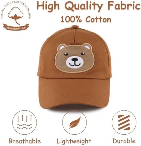 Adjustable Cotton Toddler Cap