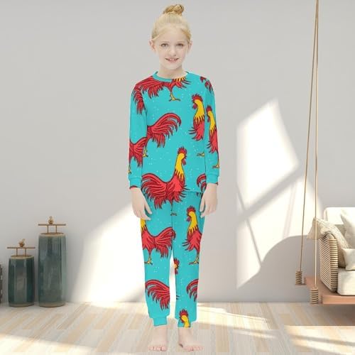 Meiko Girls Thermal Pajama Set