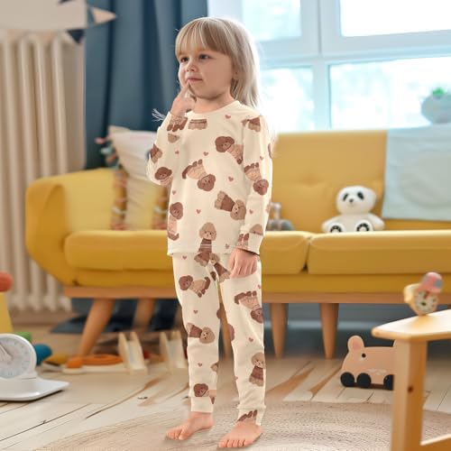 Soft Cotton Pajamas for Kids 18M-8Y Migration-Ready Sleepwear