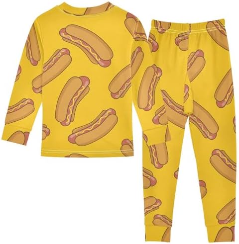 Comfortable and stylish 2-Piece Pajama Set for Girls 18M-8Y