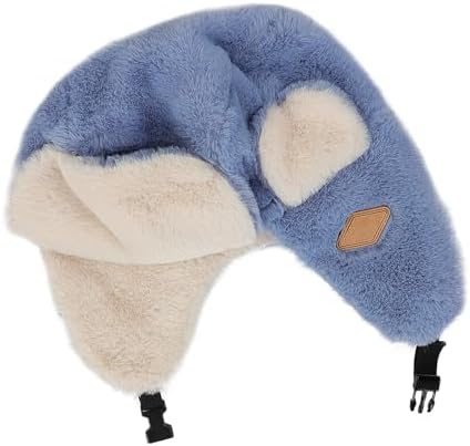 Warm Fuzzy Plush Kids Trapper Hats